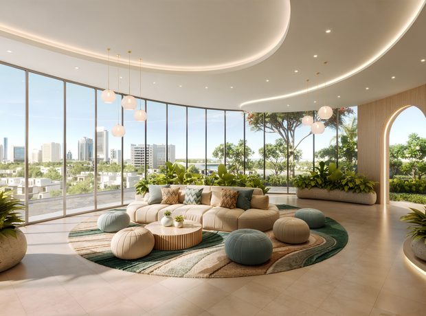 Clubhouse, cinema, VR room and business lounge